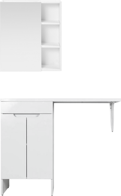 Мебель для ванной комнаты Orange Sistema 110 L под стиральную машину