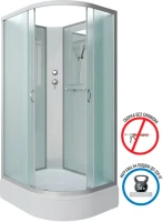 Душевая кабина Niagara Classic NG-33974-14LBK 90х70 см, без крыши