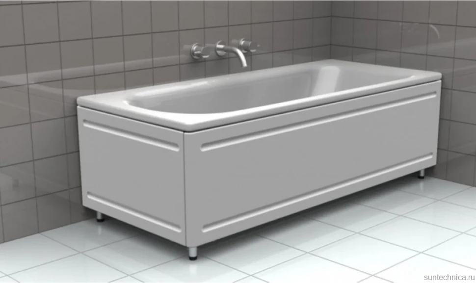Стальная ванна Kaldewei Advantage Saniform Plus 373-1 170x75 см, пристенная, на ножках