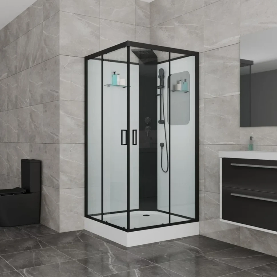 Душевая кабина Grossman Elegance GR250Q 100х100 см, без крыши