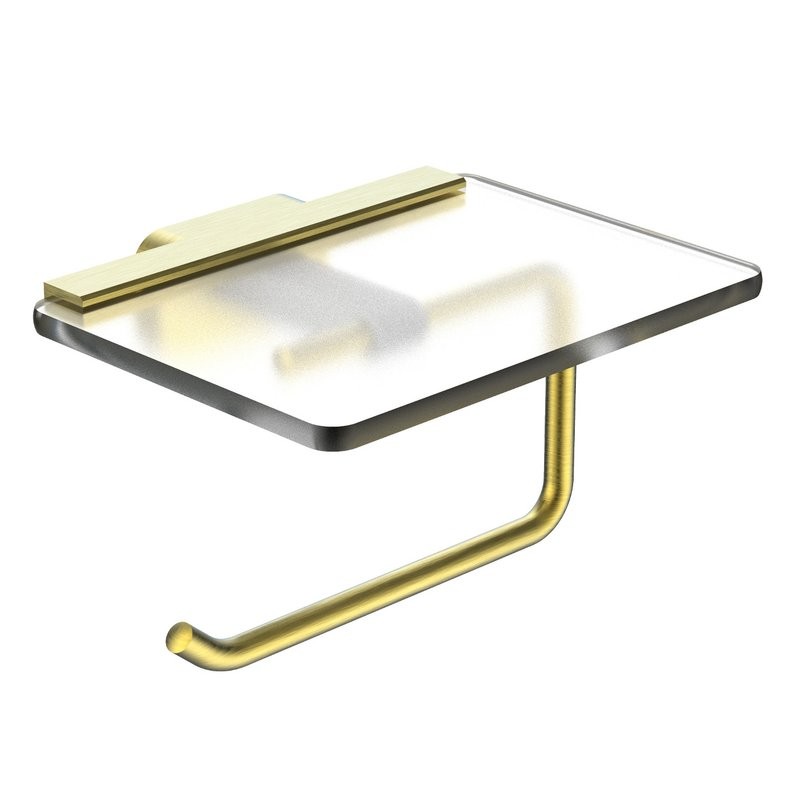 Держатель для туалетной бумаги Wonzon & Woghand Graffity WW-9326-BG брашированное золото