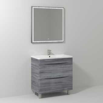 Мебель для ванной Vod-Ok Adel 80 напольная, лиственница