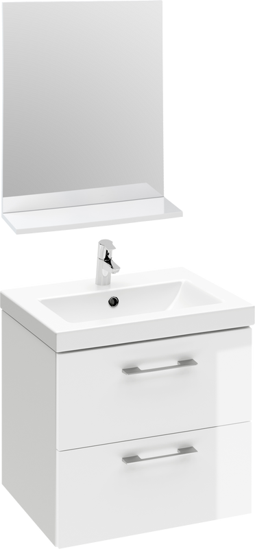 Мебель для ванной комнаты Cersanit Lara 50 белая