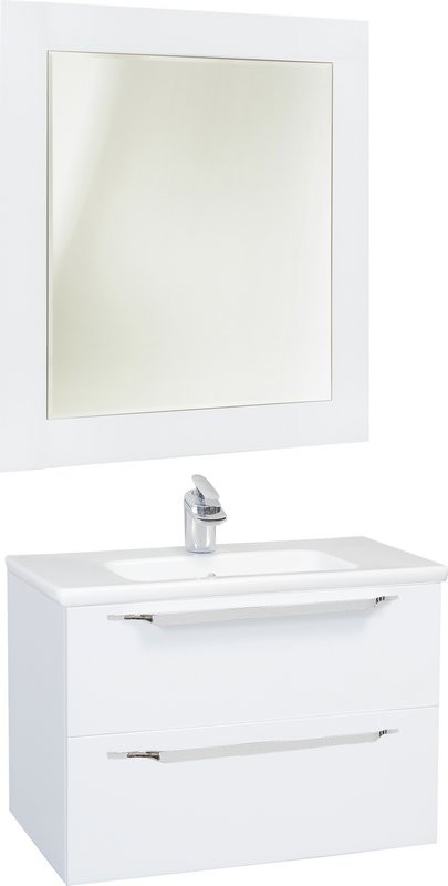 Мебель для ванной комнаты Bellezza Луиджи 80 белая