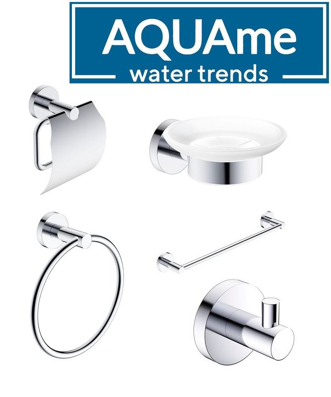 Аксессуары для ванной AQUAme набор AQM7221CR