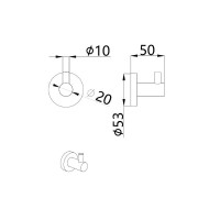 Аксессуары для ванной AQUAme набор AQM7221CR Аксессуары для ванной AQUAme набор AQM7221CR