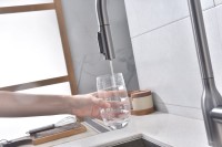Смеситель для кухни Paulmark Universal Un213880-GM вороненая сталь