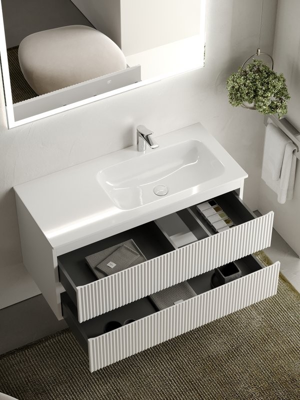 Тумба под раковину Sancos Snob R 100, R, bianco
