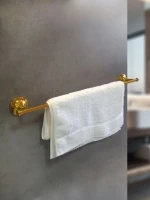 Держатель для полотенец AltroBagno Corposso 081314 Gl золото Держатель для полотенец AltroBagno Corposso 081314 Gl золото