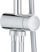 Душевой комплект Смеситель Grohe BauEdge 23604001 + Стойка New Tempesta Rustic 27399002