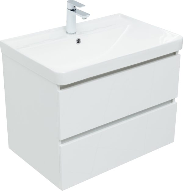 Тумба под раковину Aquanet Вега 70 подвесная