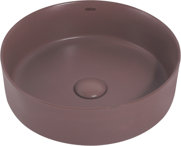 Накладная раковина Abber Bequem AC2108MC матовая коричневая