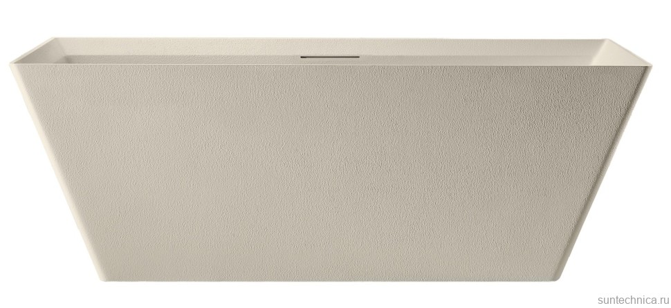 Ванна из искусственного камня AltroBagno Francesca 090103 170x75 см, отдельностоящая, на ножках, с донным клапаном, с подголовником