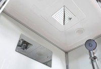 Душевая кабина DTO K402S 120х90, профиль хром, стекло прозрачное