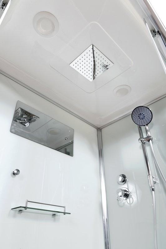 Душевая кабина DTO K402S 120х90, профиль хром, стекло прозрачное