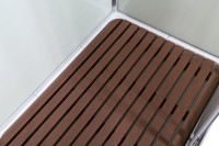 Душевая кабина DTO K402S 120х90, профиль хром, стекло прозрачное