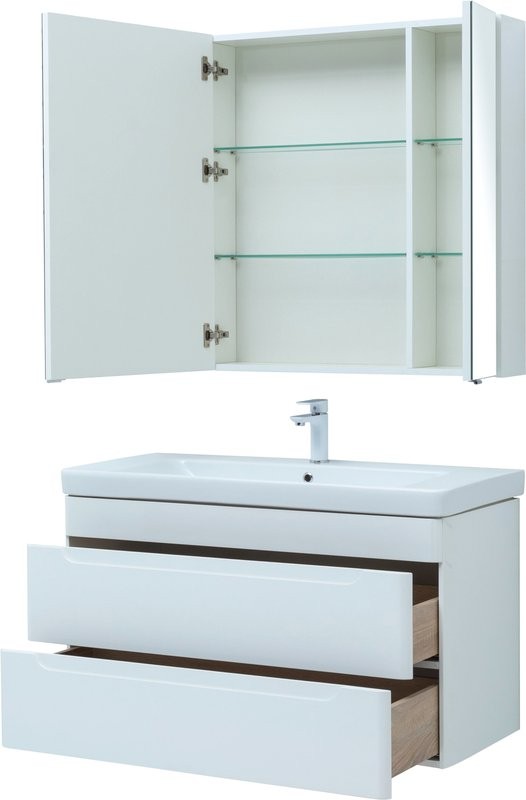 Мебель для ванной комнаты Aquanet София 105 2 ящика
