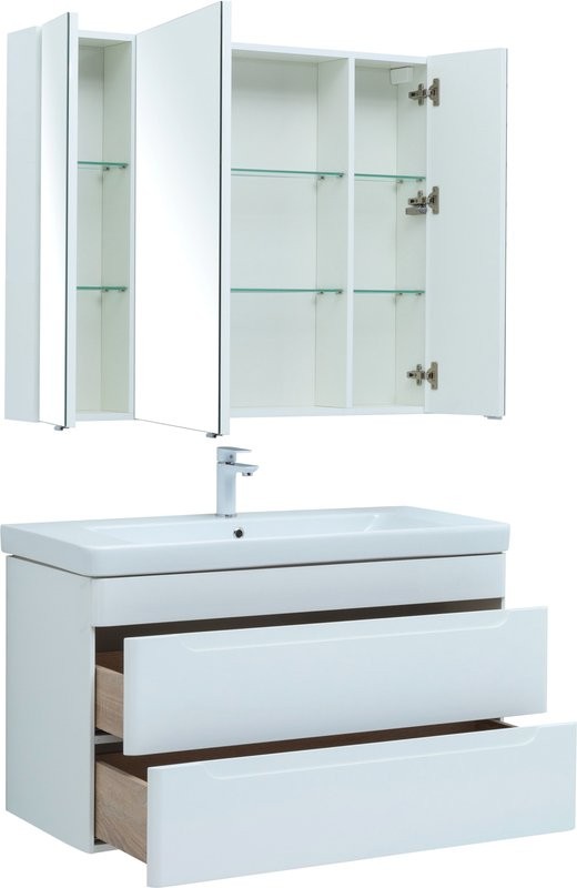 Мебель для ванной комнаты Aquanet София 105 2 ящика