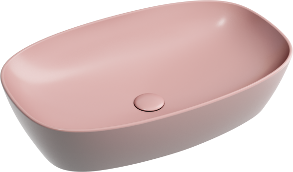 Накладная раковина Ceramicanova Element CN6049MP розовая матовая
