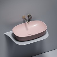 Накладная раковина Ceramicanova Element CN6049MP розовая матовая