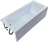 Акриловая ванна Aquanet Bright 233143 180x80 см, пристенная, белая, с каркасом