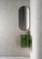 Раковина Abber Kristall AT2705 emerald, зеленая