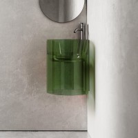 Раковина Abber Kristall AT2705 emerald, зеленая