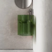 Раковина Abber Kristall AT2705 emerald, зеленая