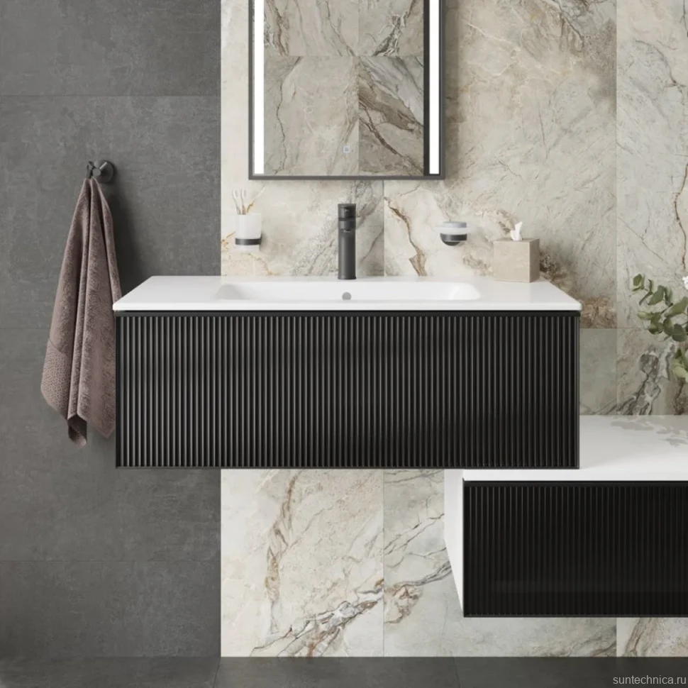 Крючок DEKOR BANYO Alina Black A40 408 04 матовый черный, на шурупах
