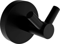 Крючок DEKOR BANYO Alina Black A40 408 04 матовый черный, на шурупах Крючок DEKOR BANYO Alina Black A40 408 04 матовый черный, на шурупах