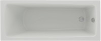 Акриловая ванна AQUATEK Либра New LIB150N-0000008 150x70 см, левая, пристенная, белая, с каркасом, со сливом-переливом