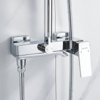 Душевая стойка Shevanik S4036 хром