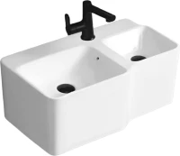 Раковина Ceruttispa Double Bella 9703 белый Раковина Ceruttispa Double Bella 9703 белый