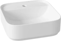 Комплект Накладная раковина Lavinia Boho Bathroom Sink Slim 33311007 + Донный клапан Wellsee Drainage System 182138000 матовый белый + Сифон 182108000 белый