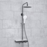 Душевая стойка Wasserkraft Aller A113.067.155.CH Thermo с термостатом, хром