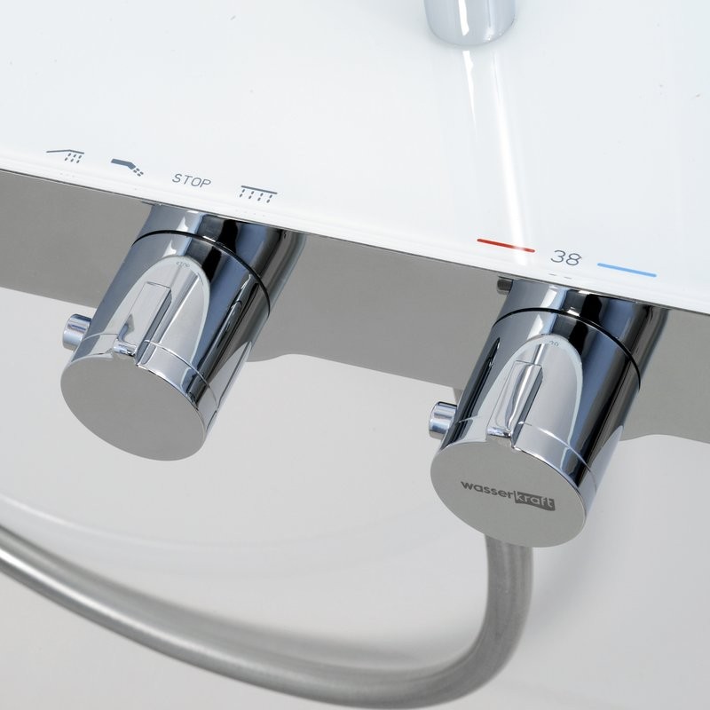 Душевая стойка Wasserkraft Aller A113.067.155.CH Thermo с термостатом, хром