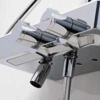 Душевая стойка Wasserkraft Aller A113.067.155.CH Thermo с термостатом, хром