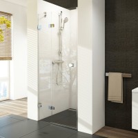 Душевая дверь в нишу Ravak Brilliant BSD2+B SET 90 L хром