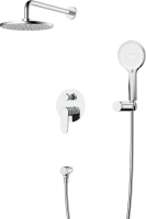 Душевой комплект Cezares Stylus STYLUS-DSET-01 С ВНУТРЕННЕЙ ЧАСТЬЮ, хром