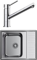 Комплект Мойка Omoikiri Sagami 63 + Смеситель Blanco Kano 521502