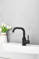 Смеситель для раковины BELZ B810 B10810-7 черный Смеситель для раковины BELZ B810 B10810-7 черный
