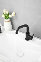 Смеситель для раковины BELZ B810 B10810-7 черный Смеситель для раковины BELZ B810 B10810-7 черный