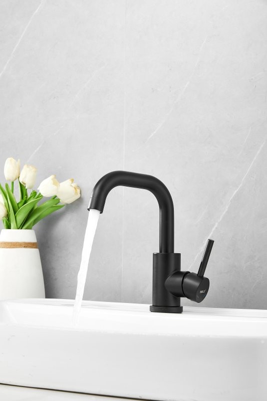 Смеситель для раковины BELZ B810 B10810-7 черный