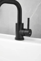 Смеситель для раковины BELZ B810 B10810-7 черный Смеситель для раковины BELZ B810 B10810-7 черный