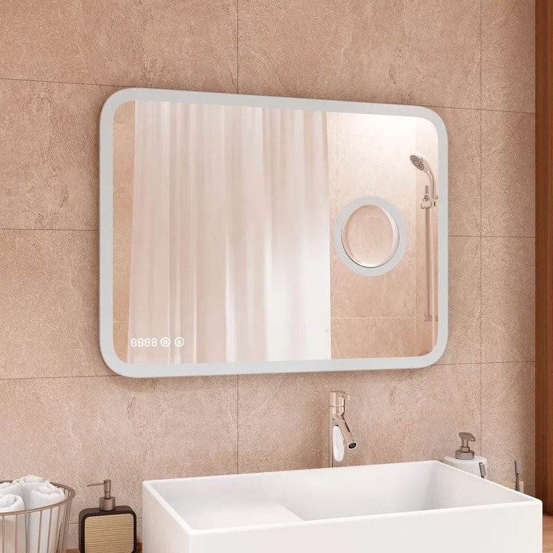 Зеркало CONTINENT Bliss 90х70 с подсветкой
