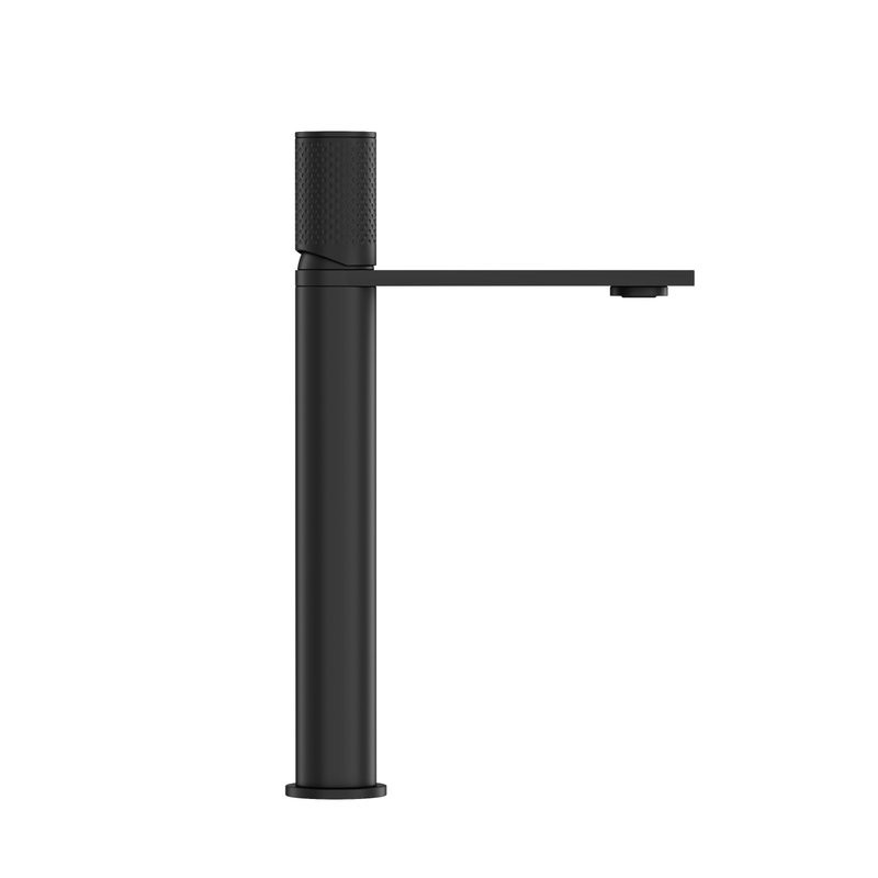 Смеситель для раковины высокий Sancos Nexus, черный матовый, SC9012MB