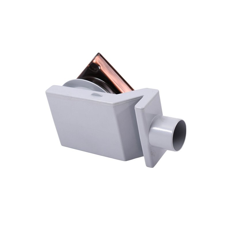 Душевой трап Plumberia Selection PS Stones PSS13RM 13x13, в пол, медь, с сифоном