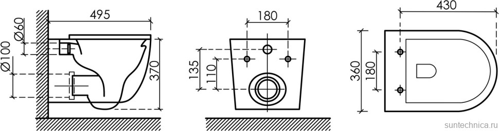 Комплект Унитаз подвесной Ceramicanova UP Rimless CN4007 белый + Инсталляция VitrA V-Fix Core 732-5800-01PV + Кнопка Root Round 740-2280 хром