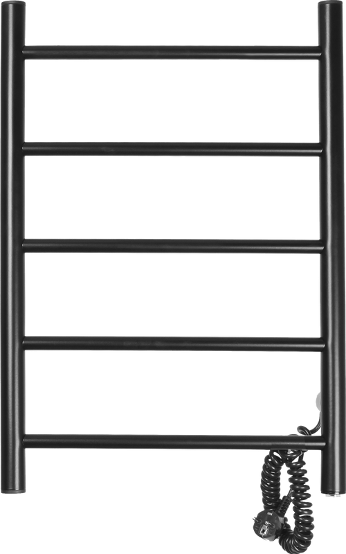 Полотенцесушитель электрический Domoterm Классик DMT 109-5 60х40, R, черный матовый
