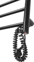 Полотенцесушитель электрический Domoterm Классик DMT 109-5 60х40, R, черный матовый